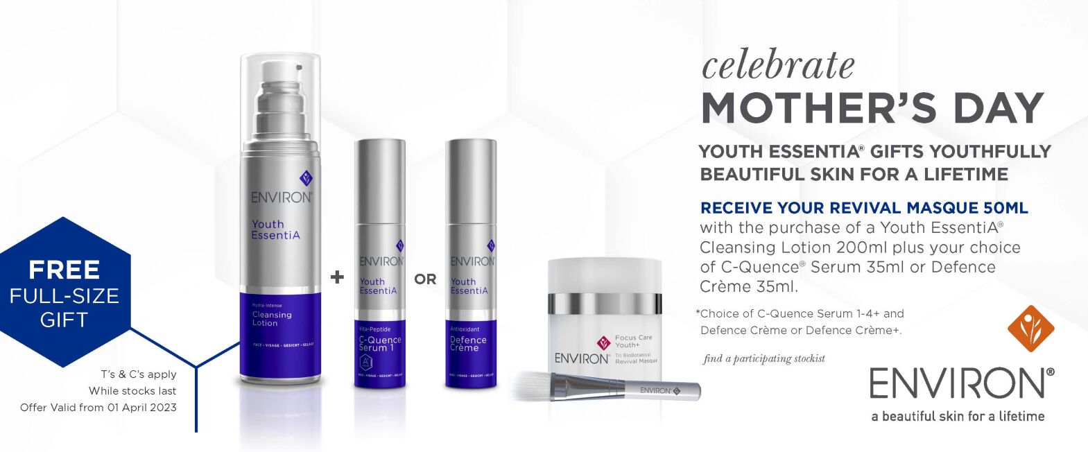 Environ Mother's Day YE gift set