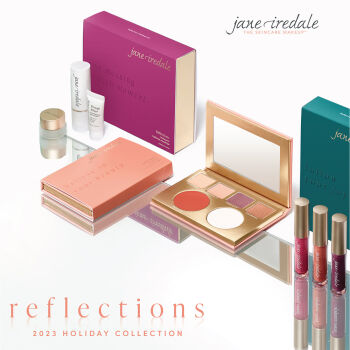 choose from 3 jane iredale Holiday Collection 2023